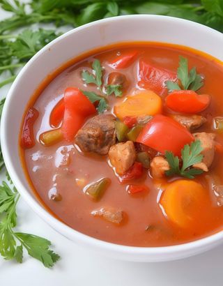 Zupa Gulaszowa z karkówką 500ml