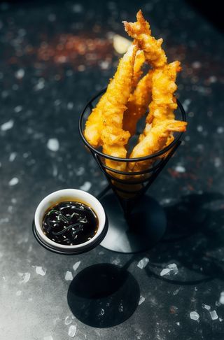 Krewetki Nobashi w tempurze 6szt