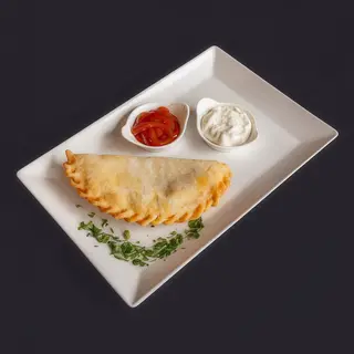 Czeburek z farszem ziemniaczano-pieczarkowym 1 szt. (wege)