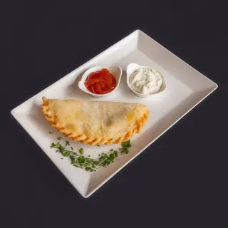 Czeburek z farszem szpinakowym z serem feta 1 szt. (wege)