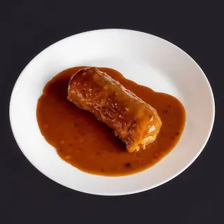 Zraz wieprzowy w ciemnym sosie