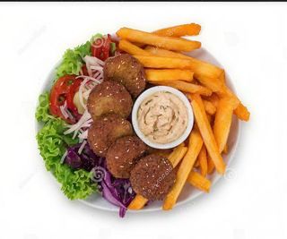 Talerz falafel wegetariański mały