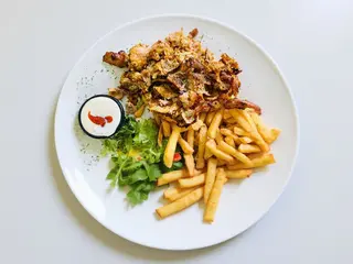 Danie z kebabem