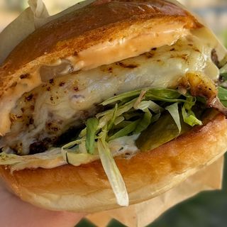 Raclette Burger
