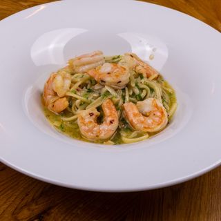 Spaghetti Gamberetti aglio olio