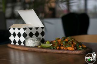 Frytki z batatów i jalapeno