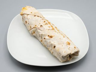 Kebab wegetariański w lawaszu