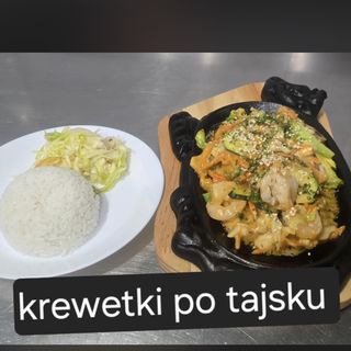 Krewetki po tajsku