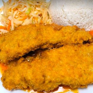 Ryba z warzywami na ostro