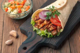 Kebab z polędwiczkami Cienki Pita duży