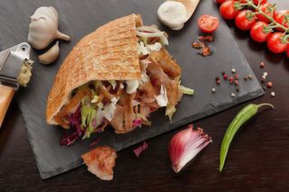 Kebab Gruby Bulłka duży