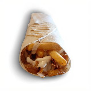 Tortilla z Frytkami Mała