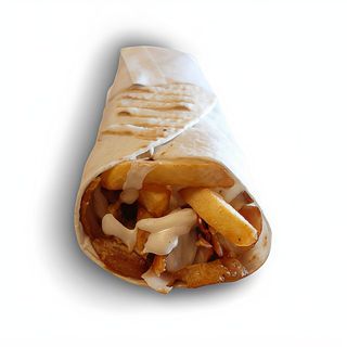 Tortilla z Frytkami Duża