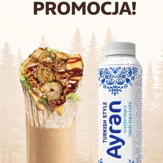 Tortilla Dorąbana + Ayran 0,33