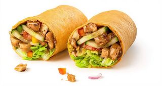 Wrap Kurczak teriyaki w zestawie