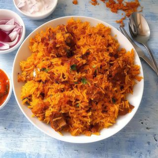 Lamb mutton biriyani