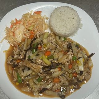 Wieprzowina z ananasem