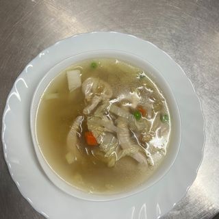 Zupa z makaronem ryżowym