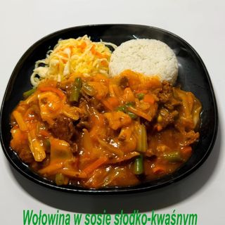 Wołowina słodko-kwaśno