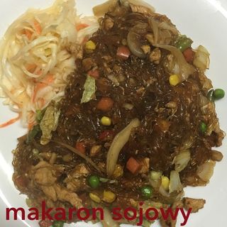 makaron sojowy kaczka