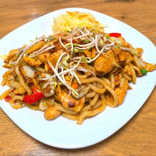 Spaghetti z kurczakiem