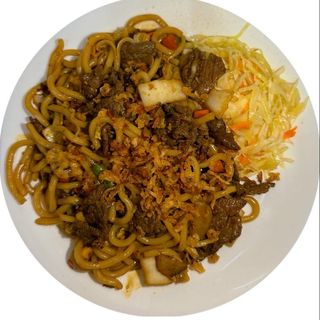 Spaghetti z wołowiną