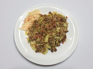 Ryż smażony z kurczakiem