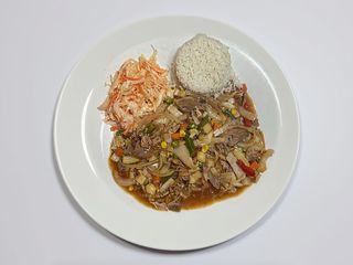 Kaczka w sosie curry