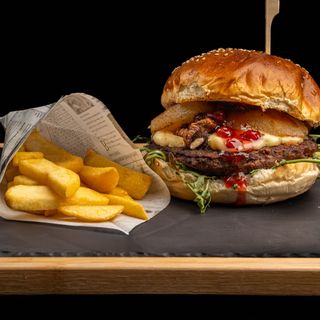 Burger Blue Cheese & Pear