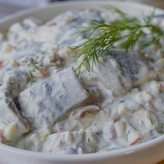 Śledź w śmietanie