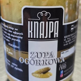 Zupa ogórkowa Słoik