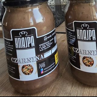 Czarnina Słoik 900ml