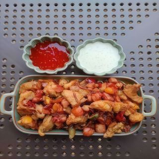 Cud z pieca w porcelanie wiejski