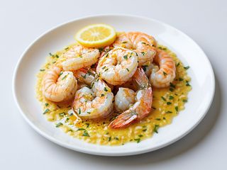 Krewetki duże na maśle