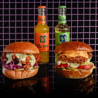 Zestaw 2x Burger + 2x Fritz