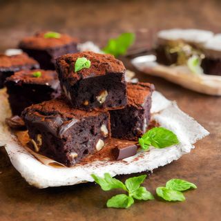 Brownie na ciepło bez lodów