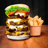 Burger Monster Godzilla