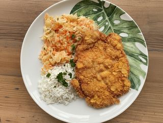 Filet z kurczaka panierowany w płatkach kukurydzianych