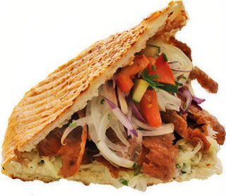 Kebab w bułce standard