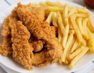 Dania na talerzu z Stripsy