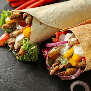 Tortilla Frytkami Surowkami Duzy