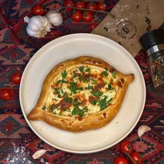 A'la PIZZA! Łódka z kurczakiem i pieczarkami