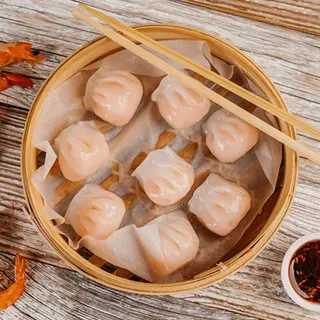 Pierogi bezglutenowe z krewetkami