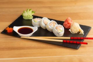 Shimayo california z łososiem grillowanym 4szt