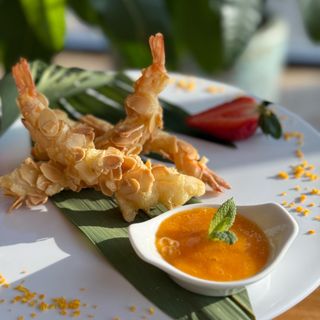 Krewetki w migdałach / 3 szt