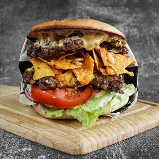 Burger Nachos
