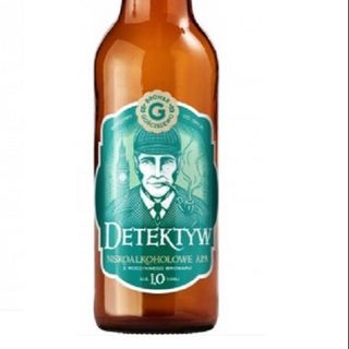 DETEKTYW piwo bezalkoholowe but 0.5L
