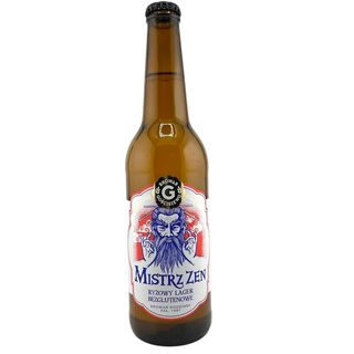 Mistrz Zen Ryżowe Bezglutenowe piwo but 0.5L