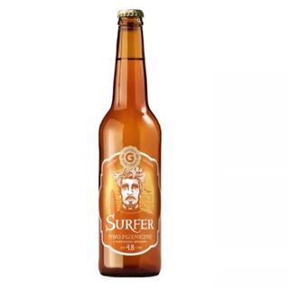 SURFER piwo pszeniczne, niefiltrowane but 0.5L