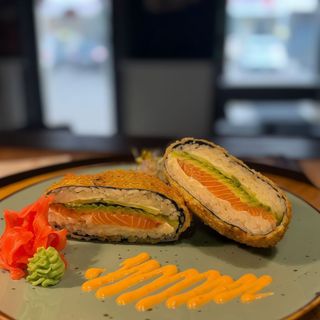 Sushi Burger Surimi Salad Classic